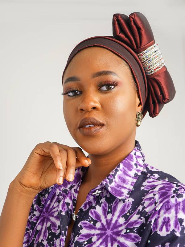 NNENA black turban 1