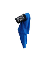 BLUE PATTERN KIDS DRESS